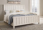 Shaybrock King Panel Bed with Mirrored Dresser and Nightstand