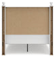 Mollviney Full Panel Storage Bed with 2 Nightstands