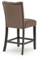 Jeshina Upholstered Barstool (2/CN)