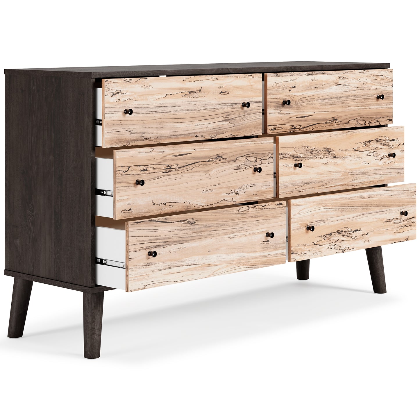 Piperton Queen Panel Headboard with Dresser and Chest