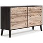 Piperton Queen Panel Headboard with Dresser, Chest and Nightstand