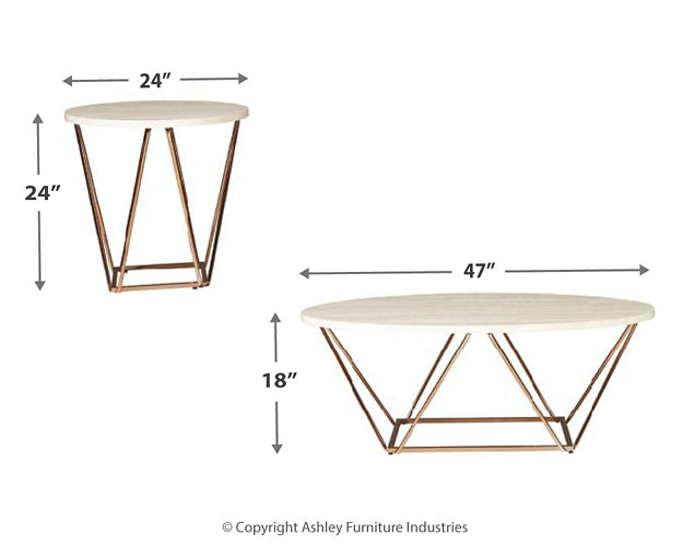 Tarica Occasional Table Set (3/CN)