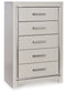 Zyniden Five Drawer Chest